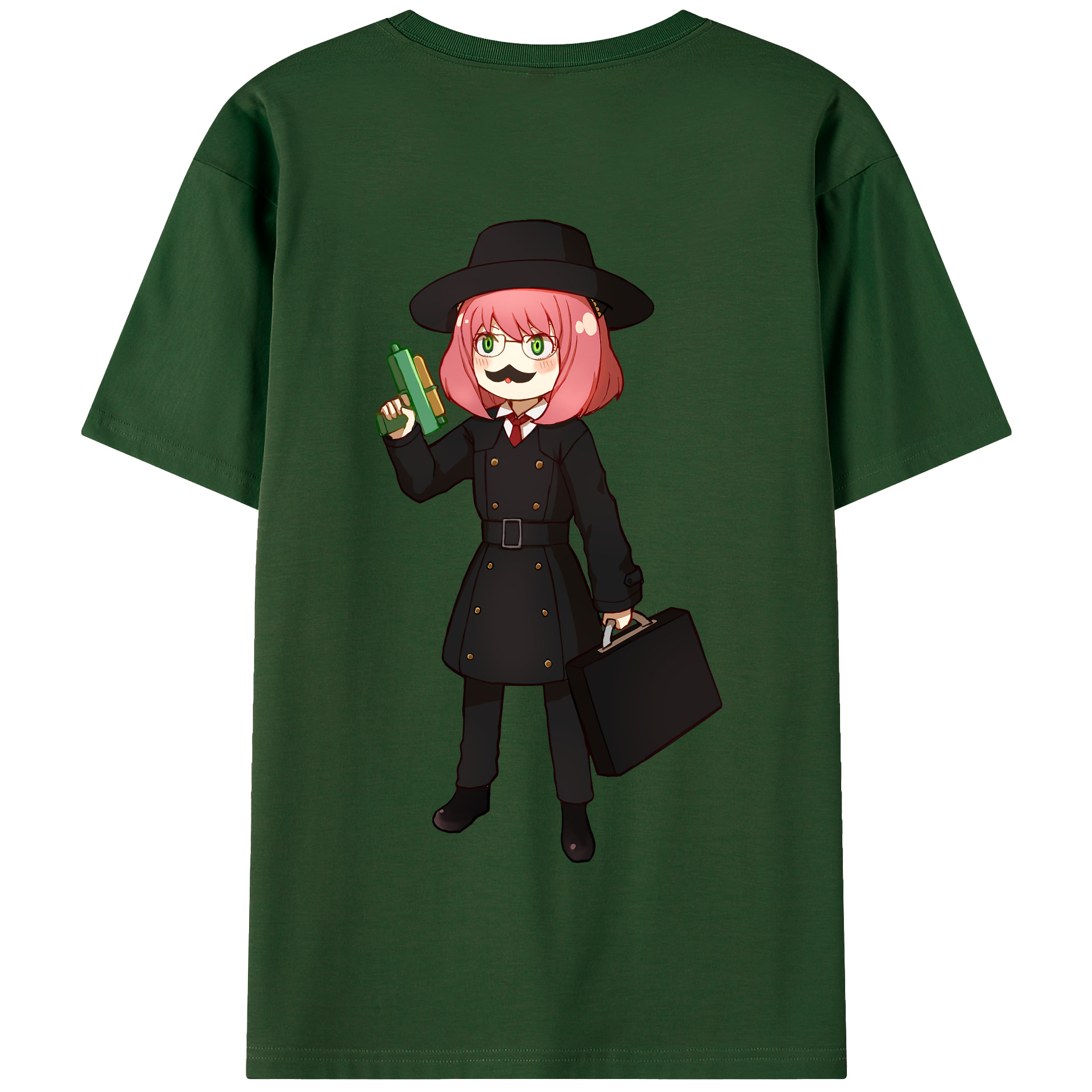 （画像用） SPY×FAMILY间谍家家酒 綿100％半袖Tシャツ（背面プリント）